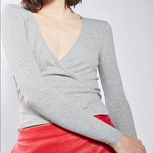 Hollister Wrap Long Sleeve Shirt!